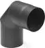 raik Rauchrohrbogen 150mm - 90° gussgrau (SH019-150-gg)
