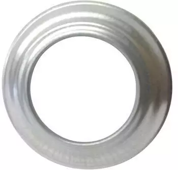 Bertrams Ofenrohrrosette feueraluminiert 120 mm (032910)
