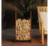 vidaXL Brennholzregal 40x30x80cm Wetterfester Stahl (864230)