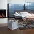 Relaxdays Kaminholzkorb Filz 50l