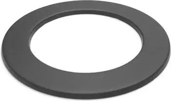 raik Rauchrohr 130mm - Wandrosette gussgrau (SH010-130-gg)