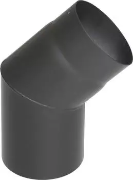 raik Rauchrohrbogen 160mm - 45° gussgrau (SH027-160-gg)