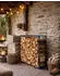 QUICK STAR Kaminholzstand Metall anthrazit