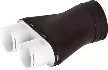Maico Adapter f&uuml;r 2 Flexrohre Nennweite 75 mm (MA-AD2-75)