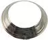 Bertrams Rosette Aluminium vernickelt verstellbar mit Klammer (14RO110-135)