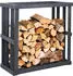 Westmann Kaminholzregal Harald Anthrazit Holz (WM4020)