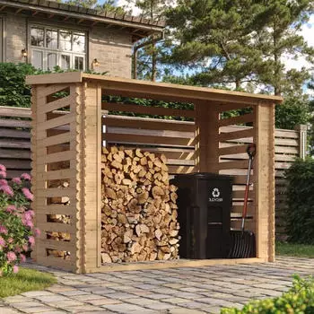 Timbela Brennholzregal M202 4,3 m&sup3;