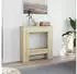 vidaXL Kaminsims Sonoma-Eiche 81x18x82cm Holzwerkstoff (854600)