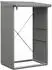 Hörmann Berry Kaminholzregal Classic Typ 1, 123x103cm, Graualuminium (RAL 9007) (1345102)