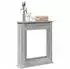 vidaXL Kaminsims Grau Sonoma 75x20x87,5cm Holzwerkstoff (854585)
