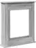 vidaXL Kaminsims Grau Sonoma 75x20x87,5cm Holzwerkstoff (854585)