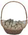 vidaXL Kaminholzkorb mit Tragegriff Weide 57x46,5x52cm Braun (286987)