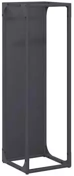 vidaXL Brennholzregal Anthrazit 25x25x80cm Kaltgewalzter Stahl (864265)