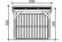 Skan Holz Holm 1 Kaminholzunterstand 250x144x216cm anthrazit (204236-16-31)