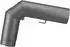 Justus Rauchrohr inkl. Drosselklappe 150mm gussgrau (920093)