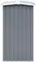 vidaXL Brennholzlager Verzinkter Stahl 172 x 91 x 154 cm Grau