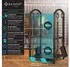 Kesser Kaminholzregal 5-teiliges Set Metall Stahl 40x30x74,5cm