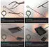 Kesser Kaminholzregal 5-teiliges Set Metall Stahl 40x30x74,5cm