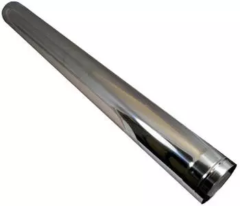 Wolf Luft-/Abgasrohr DN 60/100 konzentrisch 2000mm Edelstahl/PP (2651911)