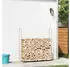 vidaXL Brennholzregal 150x25x150cm verzinkter Stahl (4100704)