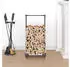 vidaXL Kaminholzregal 40x30x80cm Edelstahl (864229)