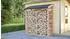 Karibu Kaminholzunterstand Holz natur