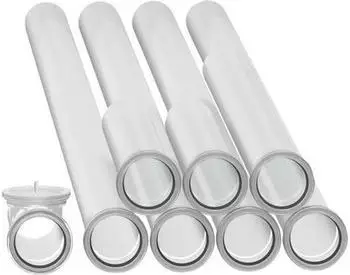Bosch Abgasrohre Set mit Pr&uuml;frohr, 80 mm Durchmesser, 10 m (7738112598)