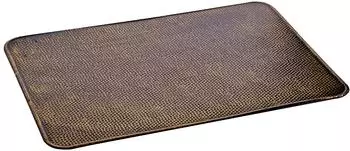 FireFix Bodenblech 60x80cm Stahl Messing-Optik (2083)