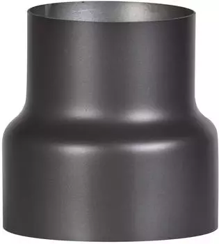FireFix Ofenrohr Reduzierst&uuml;ck &Oslash;150/120mm, schwarz (R150/&Uuml;1)