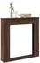 vidaXL Kaminumrandung Holzwerkstoff braune Eichen-Optik 100x20x100cm (854577)