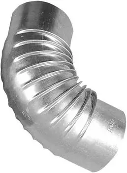 Bertrams Ofenrohrbogen 100mm 90&deg; feueraluminiert (030107)