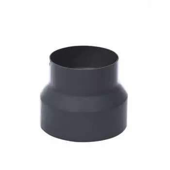 Kamino Flam Ofenrohr Reduzierung Senotherm 2mm Ø150/120mm gussgrau (331891)