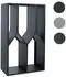 MCW Brennholzregal P76 Outdoor Metall 160x95x50cm grün (100432)