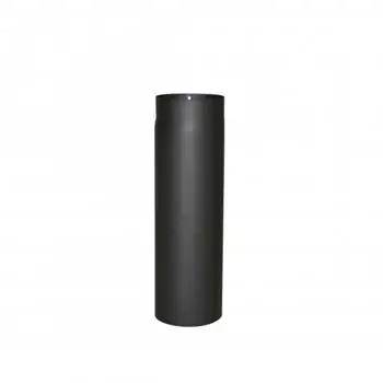 Kamino Flam Ofenrohr Senotherm® Stahl schwarz Ø150mm x 500mm (331810)