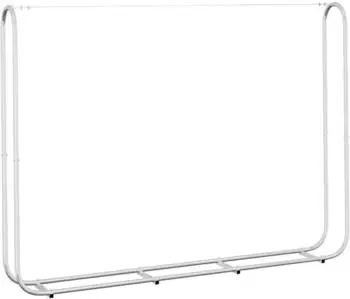 vidaXL Kaminholzregal 200x25x150cm verzinkter Stahl (4100705)
