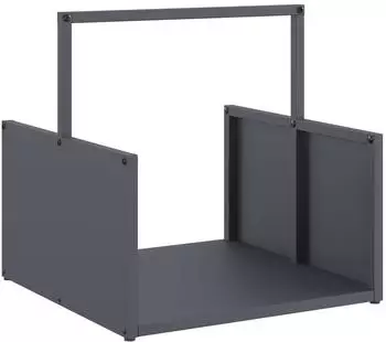 vidaXL Brennholzregal Anthrazit 40x40x40cm Kaltgewalzter Stahl (864273)
