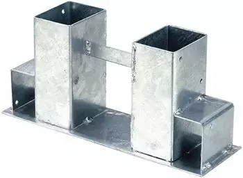 Westfalia Holzstapelhalter f&uuml;r Kaminholz, feuerverzinktes Metall