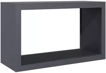 vidaXL Brennholzregal Stahl Anthrazit 100x40x60cm (850984)