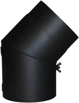 Kamino Flam Ofenrohrbogen 45° Ø150mm mit Reinigungstür Senotherm (331825)