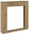 vidaXL Kaminumrandung Artisan Eiche 100x20x100cm Holzwerkstoff (854579)