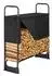 osoltus Kaminholzregal 132x117cm mit Abdeckung