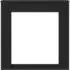 vidaXL Kaminumrandung Schwarz 100x20x100cm Holzwerkstoff (854572)