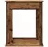 vidaXL Kaminumrandung Altholz-Optik 75x20x87,5cm Holzwerkstoff (854587)