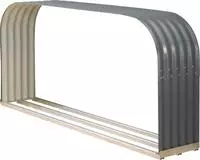 Vitavia Kaminholzregal "Lignum 401, flach" BxTxH: 210x40x100 cm