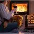 Relaxdays Kaminholzwagen mit Rollen, 45kg