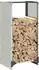 vidaXL Brennholzregal 40x30x80cm Edelstahl (864235)