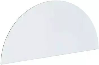 vidaXL Kaminscheibe Transparent 1200x500mm (Glas)