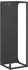vidaXL Brennholzregal schwarz 25x25x80cm Kaltgewalzter Stahl (864263)