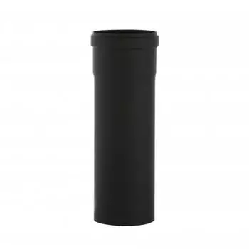 Kamino Flam Ofenrohr Stahl schwarz Senotherm&reg; &Oslash;100x500mm (122678)