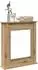 vidaXL Kaminsims Holzwerkstoff Eiche Artisan 75x20x87,5 cm (854588)